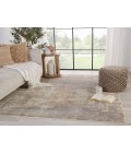 Jaipur Living Ezri Tribal Gray/ Tan Area Rug (5'X7'6")