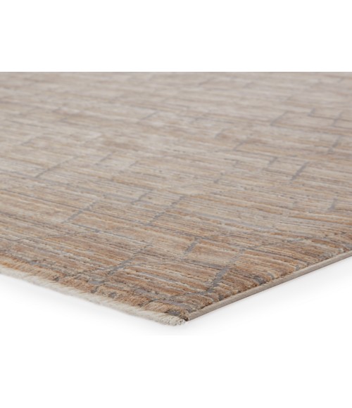Jaipur Living Cavendish Trellis Tan/ Gray Runner Rug (2'6"X8')