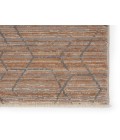 Jaipur Living Cavendish Trellis Tan/ Gray Runner Rug (2'6"X8')