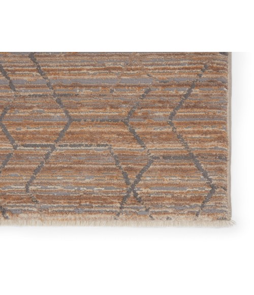 Jaipur Living Cavendish Trellis Tan/ Gray Runner Rug (2'6"X8')