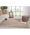 Jaipur Living Cavendish Trellis Tan/ Gray Runner Rug (2'6"X8')
