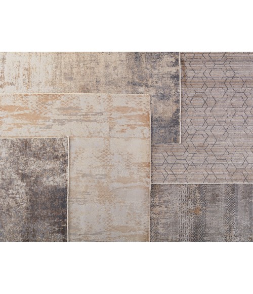 Jaipur Living Azami Tribal Gold/ White Area Rug (7'10"X10'10")