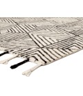 Nikki Chu by Jaipur Living Montblanc Handmade Geometric Ivory/ Gray Area Rug (9'X12')