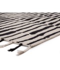 Nikki Chu by Jaipur Living Saville Handmade Tribal Black/ Ivory Area Rug (2'X3')