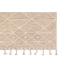 Nikki Chu by Jaipur Living Rhea Handmade Trellis Tan/ Ivory Area Rug 9'X12'