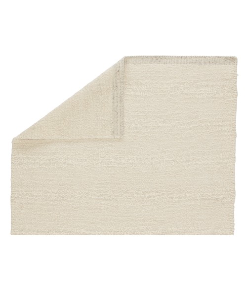 VST01 Alondra Rug Jaipur Living Alondra Handmade Solid Cream/ Light Gray Runner Rug 3'X12'