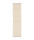 VST01 Alondra Rug Jaipur Living Alondra Handmade Solid Cream/ Light Gray Runner Rug 3'X12'