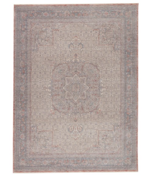 Jaipur Living Epsilon Medallion Red/ Blue Area Rug (6'3"X9'6")