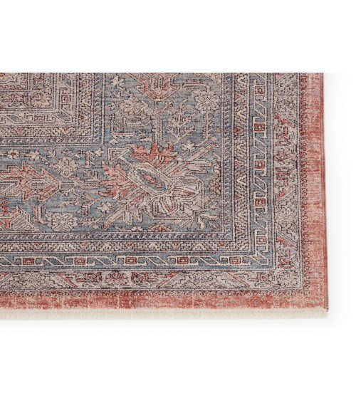 Jaipur Living Epsilon Medallion Red/ Blue Area Rug (6'3"X9'6")
