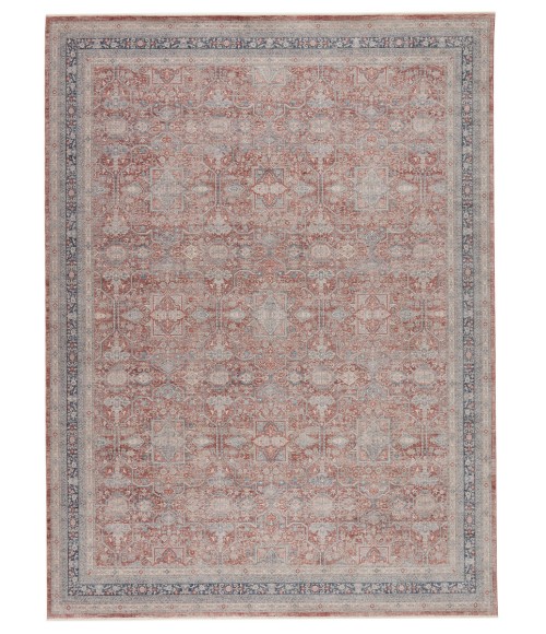 Jaipur Living Brinson Oriental Red/ Gray Area Rug (6'3"X9'6")