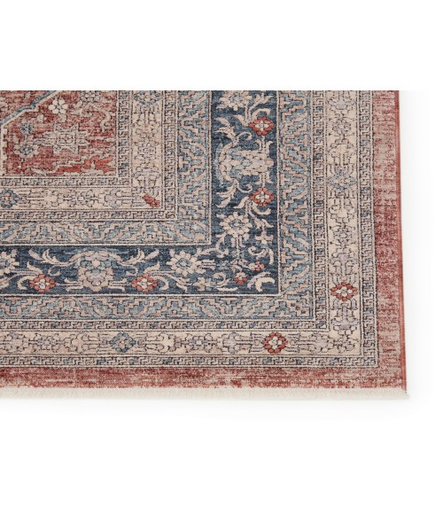 Jaipur Living Brinson Oriental Red/ Gray Area Rug (6'3"X9'6")