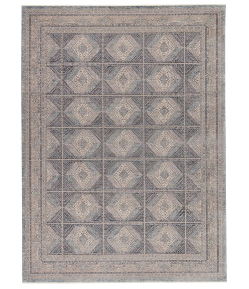 Jaipur Living Jamestown Trellis Blue/ Cream Runner Rug (3'X8')