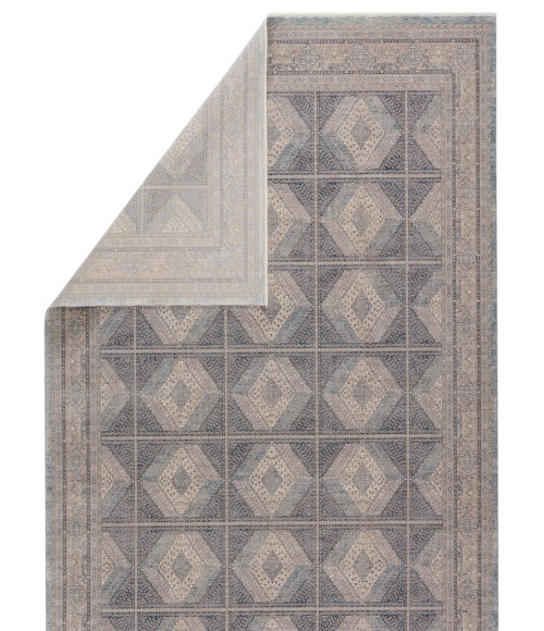Jaipur Living Jamestown Trellis Blue/ Cream Runner Rug (3'X8')