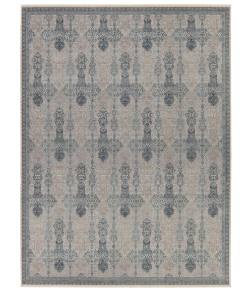 WNO07 Beaumont Rug Jaipur Living Beaumont Trellis Blue/ Tan Area Rug 10'X13'