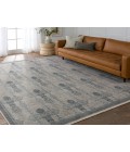 WNO07 Beaumont Rug Jaipur Living Beaumont Trellis Blue/ Tan Area Rug 10'X13'