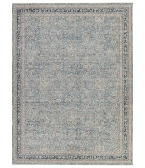Jaipur Living Brinson Oriental Blue/ Taupe Area Rug 6'3"X9'6"