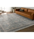 Jaipur Living Brinson Oriental Blue/ Taupe Area Rug 6'3"X9'6"