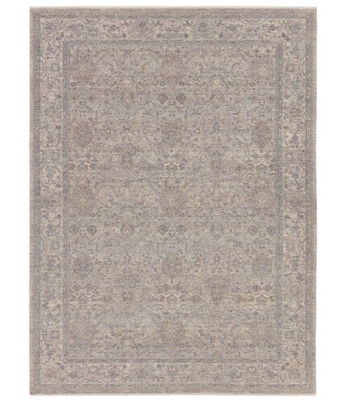 WNO09 Vivace Rug Jaipur Living Vivace Floral Gray/ Taupe Area Rug 7'10"X9'10"