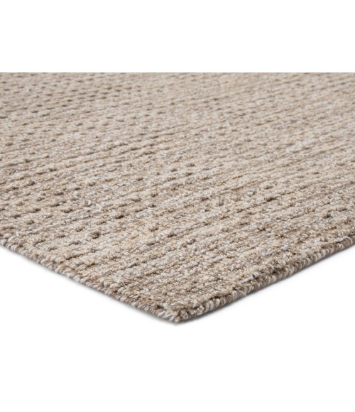 Wisteria Area Rug Jaipur Living Jardin Indoor/ Outdoor Solid Gray/ White Area Rug (2'X3')