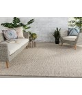 Wisteria Area Rug Jaipur Living Jardin Indoor/ Outdoor Solid Gray/ White Area Rug (2'X3')