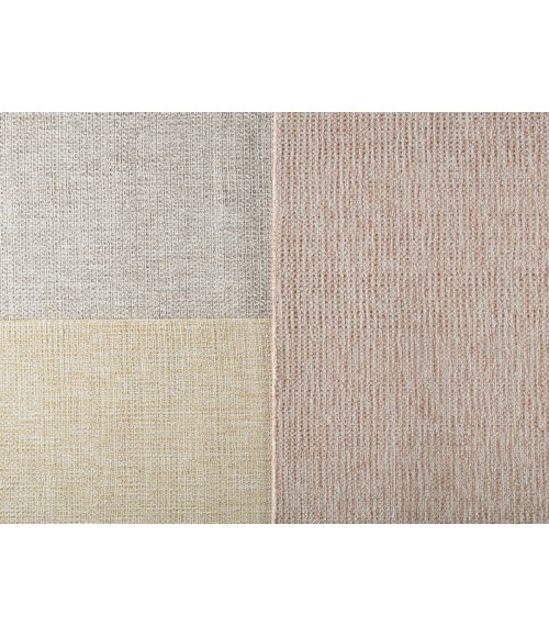 Wisteria Area Rug Jaipur Living Jardin Indoor/ Outdoor Solid Gray/ White Area Rug (2'X3')