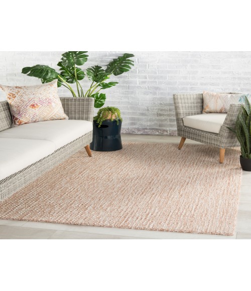 Jaipur Living Jardin Indoor/ Outdoor Solid Tan/ White Area Rug (5'X8')