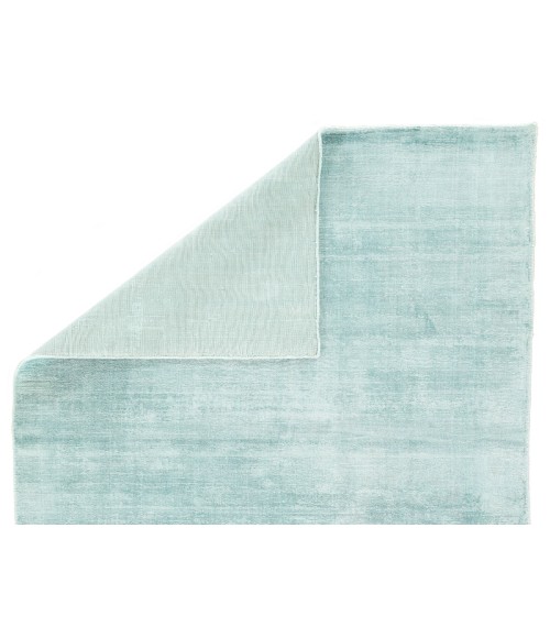 Jaipur Living Yasmin Handmade Solid Aqua Area Rug (10'X14')