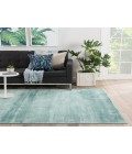 Jaipur Living Yasmin Handmade Solid Aqua Area Rug (12'X15')