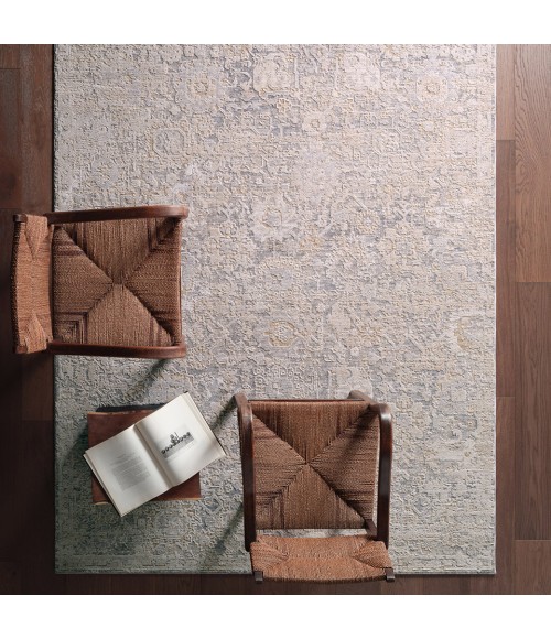 Jaipurliving Zarif Tanbeige Zar02 3 Ft. X 9 Ft. Rect. Rug