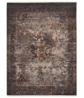 Zefira Area Rug Vibe by Jaipur Living Enyo Medallion Dark Blue/ Gold Area Rug (8'X10'6")