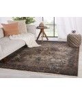Zefira Area Rug Vibe by Jaipur Living Enyo Medallion Dark Blue/ Gold Area Rug (8'X10'6")