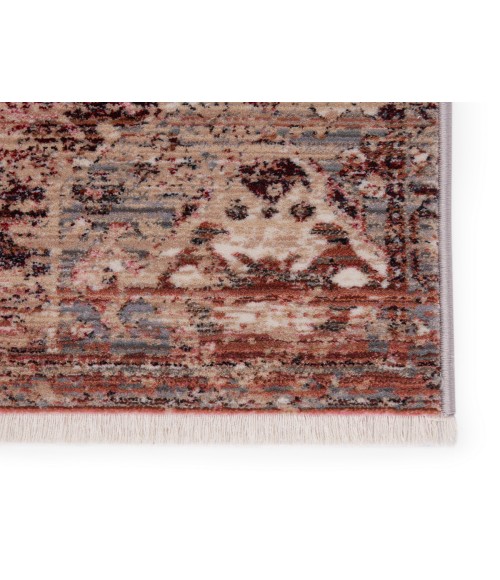 Zefira Area Rug Vibe by Jaipur Living Kyda Medallion Pink/ Gray Area Rug (10'X14')