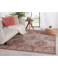 Zefira Area Rug Vibe by Jaipur Living Kyda Medallion Pink/ Gray Area Rug (10'X14')