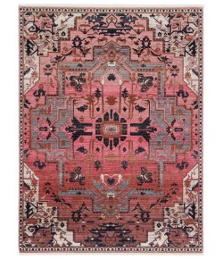 Vibe by Jaipur Living Zefira Bellona ZFA06 Pink/Gray 8 ft. X 10 ft. 6 in. Rectangle Rug