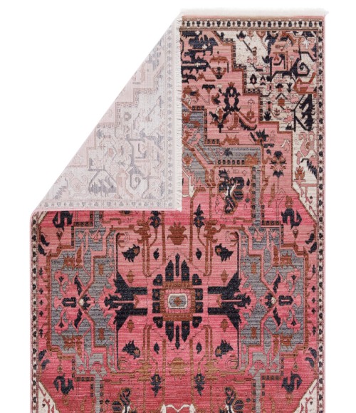 Vibe by Jaipur Living Bellona Medallion Pink/ Gray Area Rug (8'X10'6")