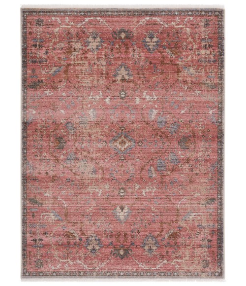 Zefira Area Rug Vibe by Jaipur Living Marcella Oriental Pink/ Gray Area Rug (10'X14')