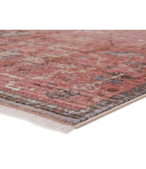 Zefira Area Rug Vibe by Jaipur Living Marcella Oriental Pink/ Gray Area Rug (10'X14')