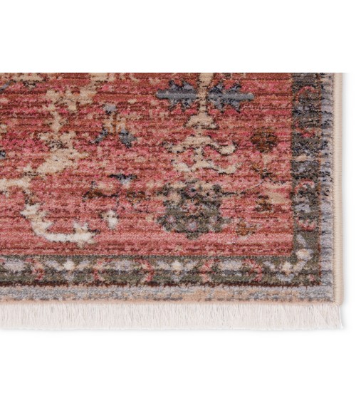 Zefira Area Rug Vibe by Jaipur Living Marcella Oriental Pink/ Gray Area Rug (10'X14')
