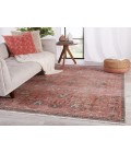 Zefira Area Rug Vibe by Jaipur Living Marcella Oriental Pink/ Gray Area Rug (10'X14')