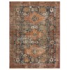 Vibe by Jaipur Living Zefira Razia ZFA12 Navy/Red 8 ft. X 10 ft. 6 in. Rectangle Rug