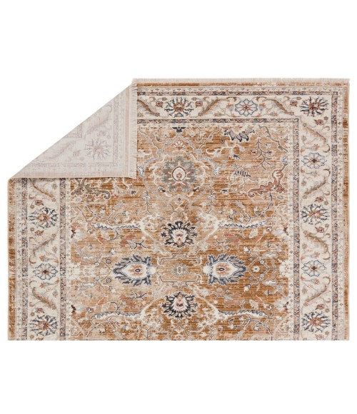 Vibe by Jaipur Living Romano Medallion Brown/ Cream Area Rug 5'X8'