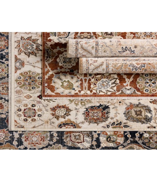 Vibe by Jaipur Living Romano Medallion Beige/ Orange Area Rug 8'X10'6"