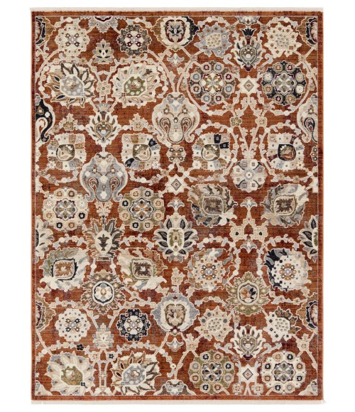 Vibe by Jaipur Living Althea Floral Orange/ Cream Area Rug 8'X10'6"