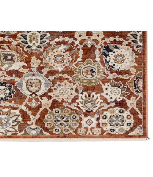 Vibe by Jaipur Living Althea Floral Orange/ Cream Area Rug 8'X10'6"