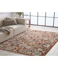 Vibe by Jaipur Living Althea Floral Orange/ Cream Area Rug 8'X10'6"
