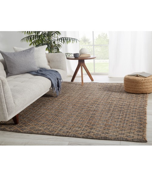 Jaipur Living Zealand Gray Rug ZLN01 18 in. Swatch Square - Rugs Town Jaipur Living Zealand Gray ZLN01 18 in. Swatch Square Rug