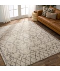 Jaipur Living Zola Hand-Knotted Geometric Ivory/ Brown Area Rug (5'X8')