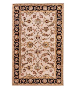 Jaipur Living Mythos Selene MY02 Beige/Black 10 ft. X 10 ft. Round Rug