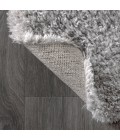 ALASKA SHAG Area Rug Aydin Solid Plush Shag Gray 2 ft. x 8 ft. Runner Rug