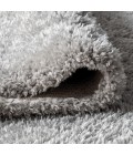 ALASKA SHAG Area Rug Aydin Solid Plush Shag Gray 2 ft. x 8 ft. Runner Rug